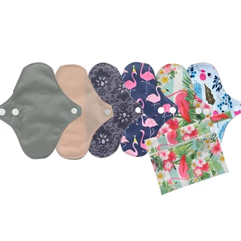 Женские гигиенические прокладки, ежедневно стираемые Салфетки, Многоразовые Герметичные женские прокладки для месячных, подкладка для менструальных трусиков