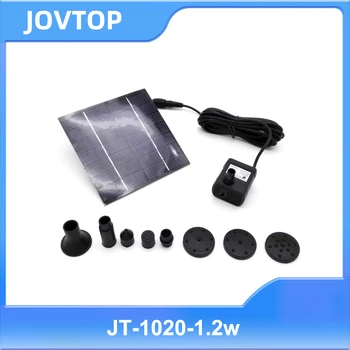 JT-1020-1.2 W Мини-солнечный водяной насос для фонтана, ландшафтный бесщеточный водяной насос постоянного тока 150Л /ч