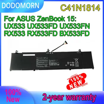 DODOMORN 15,4V 73Wh C41N1814 4ICP4/73/110 Аккумулятор Для Ноутбука ASUS ZenBook 15 Серии UX533 UX533FD UX533FN RX533 RX533FD BX533FD