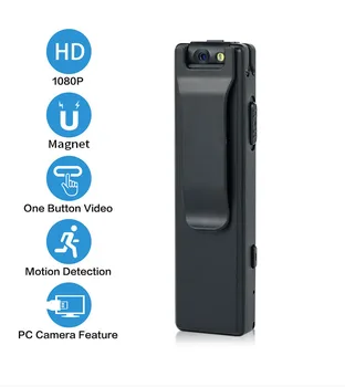 Мини-камера Z3, HD-фонарик, микрокамера, магнитная камера для тела, циклическая запись, видеокамера для защиты от безопасности, камера для тела
