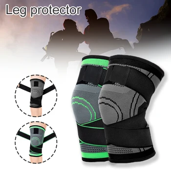 Вязаный наколенник, спортивный компрессионный коленный протектор, противоскользящий рукав для беговых ног, для летнего скалолазания на открытом воздухе Health99