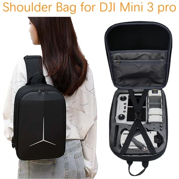 Сумка через плечо для Dji Mini 3 Pro, водонепроницаемый чехол для пульта дистанционного управления DJI RC, компактная сумка, аксессуары