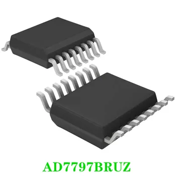 Новый/оригинальный AD7797BRUZ, 1-канальный одиночный АЦП Delta-Sigma 123sps, 24-разрядный последовательный 16-контактный разъем TSSOP