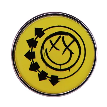 Эмалированные булавки рок-группы Blink 182, металлический значок, брошь на лацкане для украшения рюкзака