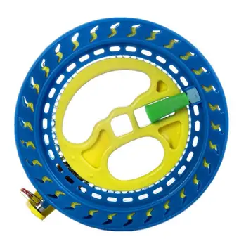 Катушка для воздушного змея Abs Kite Wheel Портативный Тяговый Воздушный змей Многоцветная Проволока для воздушного змея С катящимся Шариком Колесо из искусственного Хрусталя Аксессуары для воздушных змеев
