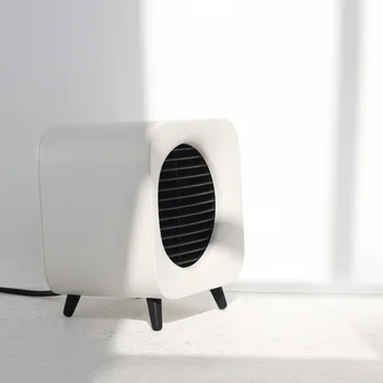 Мини-портативный прикроватный обогреватель H1-fan, обогреватель для домашнего офиса в стиле ретро, бытовой электрический обогреватель