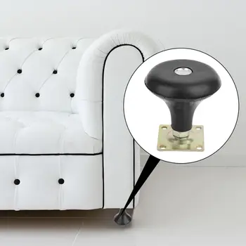 Черный универсальный диван-кровать с фиксированным колесиком, Износостойкая домашняя мелкая мебель, колесики для колес