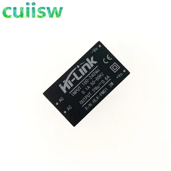 cuiisw 1шт HLK-PM01 AC-DC от 220 В до 5 В мини-модуль питания, интеллектуальный бытовой переключатель модуля питания
