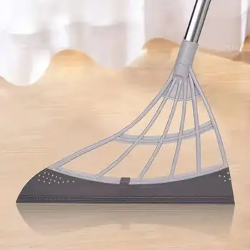 Силиконовая метла Black tech magic broom для подметания пола, бытовой туалет, ленивая метла для уборки, швабра для швабры