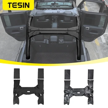 TESIN Кожаная Автомобильная Защита От крена, Защитный Чехол для Jeep Wrangler JL 4 двери 2018 2019 2020 2021 2022 2023 Аксессуары