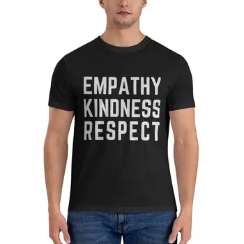 Сочувствие, доброта, уважение, активная футболка, мужская хлопковая футболка, мужские футболки