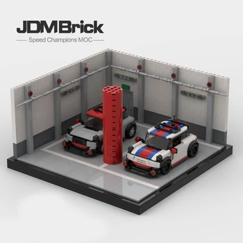 Спортивный автомобиль JDM Technical MOC Speed Champions Stanng Space Set Строительные блоки Игрушки