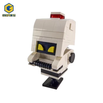 MOC Ideas Movie Axiom Crew Робот-уборщик, кирпичи, Фигурки M-O 21303, Строительные блоки, Игрушки для детей В подарок