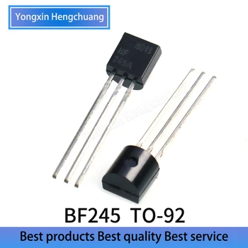 10ШТ Высокочастотный полевой транзистор BF245/TO -92 BF245 вставляется непосредственно в TO-92