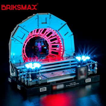 Комплект светодиодных светильников BriksMax для 75352, набор строительных блоков для диорамы Императорского тронного зала (модель не включена) Игрушки для детей