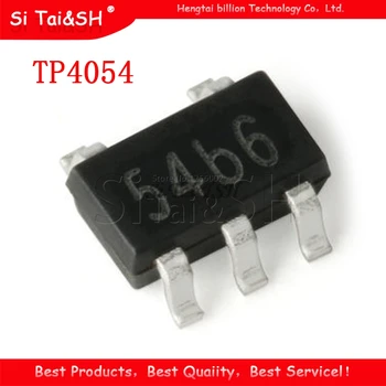 10шт TP4054 SOT23-5 4054 SOT-23 перезаряжаемая литиевая батарея для зарядки IC p