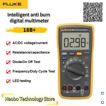 Цифровой мультиметр Fluke 18B + LED-тестер переменного/постоянного напряжения и тока