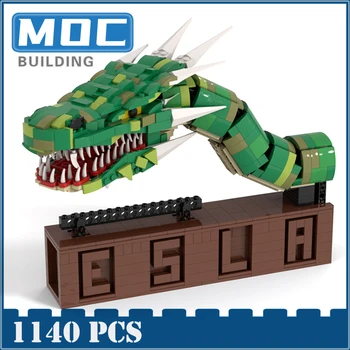 Строительные блоки Evil dragon MOC Креативные идеи моделей Dragon Игрушки для детей Подарки