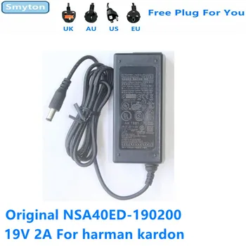 Оригинальный адаптер переменного тока Зарядное устройство для harman kardon JBL 19V 2A 38W Блок питания Bluetooth-динамика NSA40ED-190200