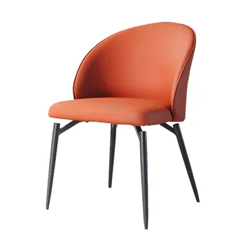 Обеденный стул Современная минималистичная мебель для гостиной Креативный обеденный стул Nordic Fashion Balcony Lounge Кресло для отдыха TG