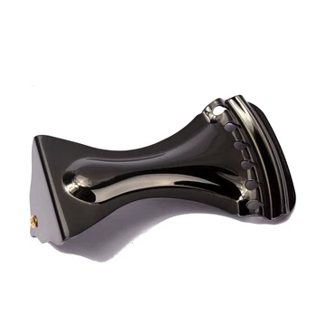 Прочный металлический наконечник Dobro для резонаторных акустических фолк-гитар черного цвета