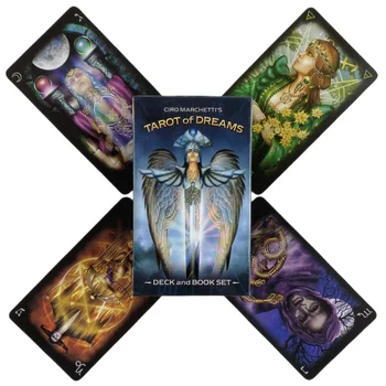 Карты Таро Снов 83 колоды Oracle English Visions Divination Edition Borad Playing Games