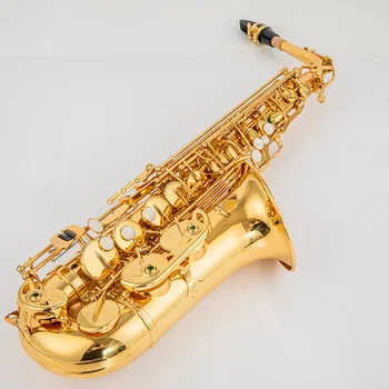 Сделано в Японии 280 Альт-саксофон Gold Key Профессиональный мундштук для саксофона с футляром и аксессуарами