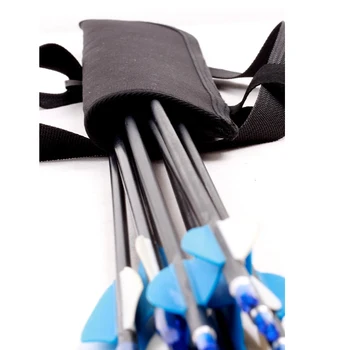 Маленькая стрела, детский колчан, детская сумка для колчана из ткани Оксфорд, хранение стрел с регулируемым поясным ремнем