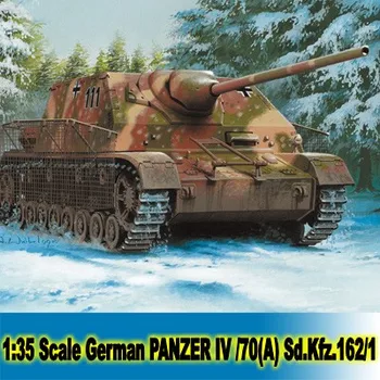 Сборка модели танка в масштабе 1:35 Немецкая PANZER IV / 70 (A) Sd.Kfz.162 /1 Модель танка 80133 Коллекция танков DIY