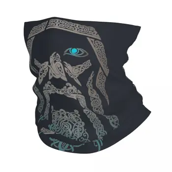 Бандана Viking ODIN, шейная гетра, волшебный шарф с принтом, многофункциональный головной убор для пеших прогулок, унисекс, зима для взрослых