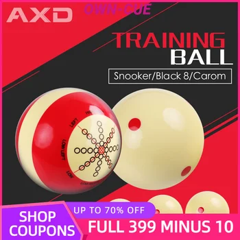 Стандартный бильярдный снукер, черный шар с 8 карамбольными шариками, Красный, белый, с двусторонним дизайном, тренировочный костюм для игры в биток для начинающих