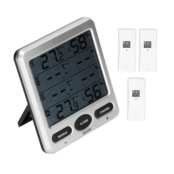 Цифровой термометр-гигрометр, сигнализация для помещений и улицы, портативный измеритель влажности и температуры, датчик для дома, для помещения, для теплицы