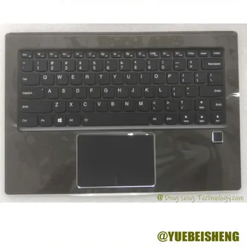 YUEBEISHENG Новый для lenovo YOGA 910-13IKB YOGA 5 Pro 910-13 подставка для рук US keyboard верхняя крышка Сенсорная панель, черный