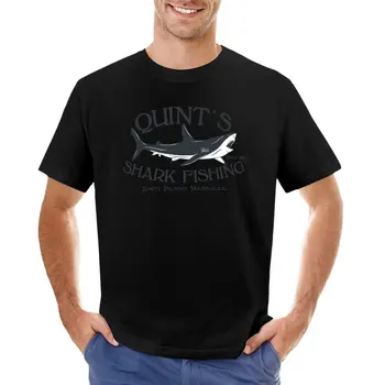 Футболка Quint's Shark Fishing плюс размер, топы, футболки, мужские футболки на заказ, футболки, мужские футболки большого и высокого роста