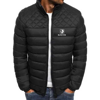 Мужская уличная куртка из черного яка, куртка из полиэстера и хлопка, защита от солнца, ветрозащита, осенне-зимняя легкая хлопковая куртка