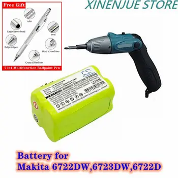 Аккумулятор для электроинструментов 4,8 В/2000 мАч TL00000012 для Makita 6722DW, 6723DW, 6722D
