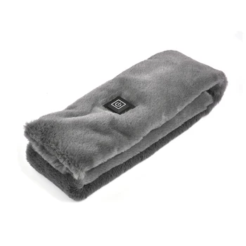 Шарф с электрическим подогревом 30-50 USB Перезаряжаемый Мягкий шарф с терморегулированием, обертывающий шею, защищающий плечо, грелка для зимних лыж на открытом воздухе