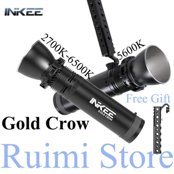 INKEE GC60D5/GC60X5 Gold Crow 60 Вт COB Портативный Заполняющий Свет Для Фотосъемки В помещении и на открытом воздухе, Видеосъемка, Фото-Фотографическая Лампа