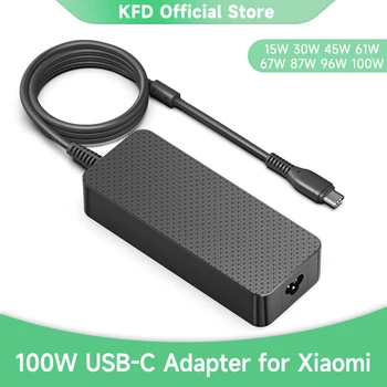 KFD USB-C PD 3,0 100 Вт Зарядное Устройство для Xiaomi Air для Nintendo Switch 96 Вт 90 Вт 87 Вт 65 Вт 45 Вт USB Type C Адаптер для Ноутбука