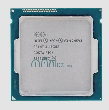 Intel Xeon E3-1245 v3 E3 1245v3 E3 1245 v3 3,4 ГГц Используется Четырехъядерный восьмипоточный процессор CPU 8M 84W LGA 1150