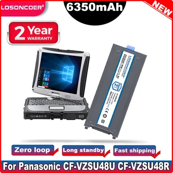 CF-VZSU48 6350 мАч Аккумулятор для ноутбука Panasonic CF-VZSU48U CF-VZSU48R CF-VZSU28 CF-VZSU87R CF-VZSU50 CF-19 CF19 CF-VZSU58 MK1 MK2