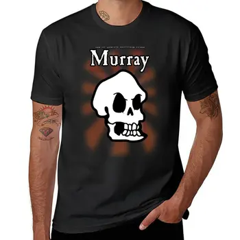 Остров обезьян - футболка с черепом Мюррея, блузка, футболки на заказ, футболки больших и высоких размеров для мужчин
