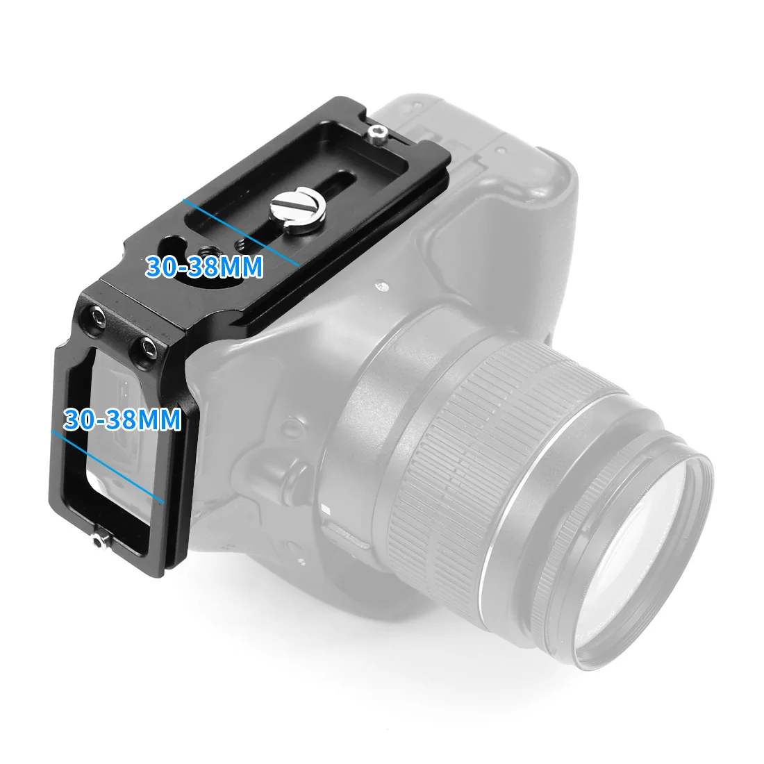FEICHAO MPU-105 Быстроразъемный Адаптер Для Крепления Кронштейна L-образной Пластины 105 см 1/4 Винта для Canon 5D Mark II 600D для Цифровой Зеркальной Камеры Nikon 550D 4