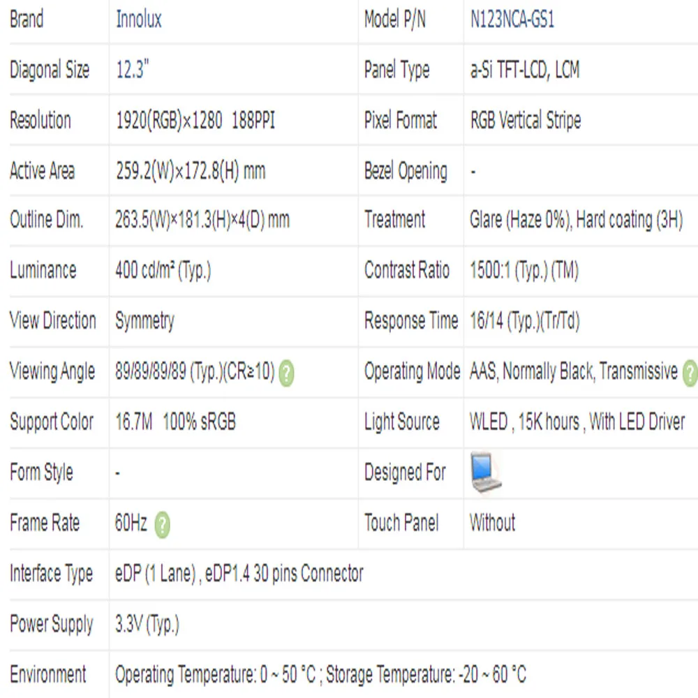 FRU 5M11A36978 5M11A36975 5D10X86206 12,3 ДЮЙМА 1920X1280 30 КОНТАКТОВ EDP 100% sRGB Для Lenovo ThinkPad X12 Съемный Gen 1 20UW 20UV 5