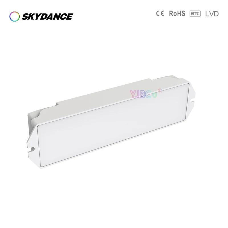 Skydance Одноцветная светодиодная лента 0/1-10V 2CH WiFi RF Кнопочный Диммер Tuya APP Cloud вкл/выкл Контроллер DIP-переключатель AC 110V 220V 2