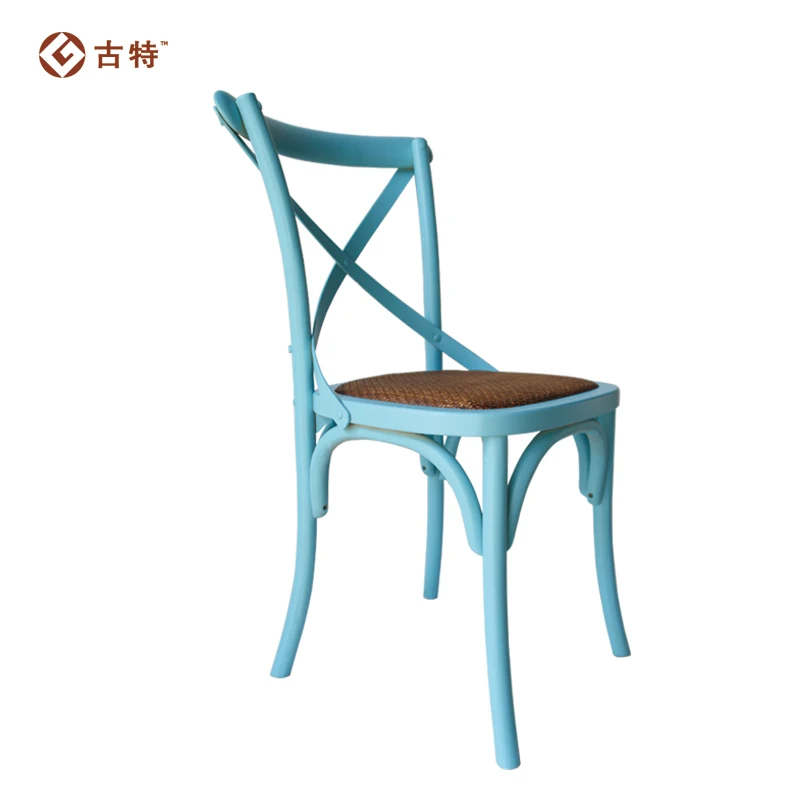 Антикварная мебель, обеденный стул во франко-американском стиле в стиле Кантри, Ретро, стул со спинкой из массива дерева, стул с вилочной спинкой В кафе-ресторане 3