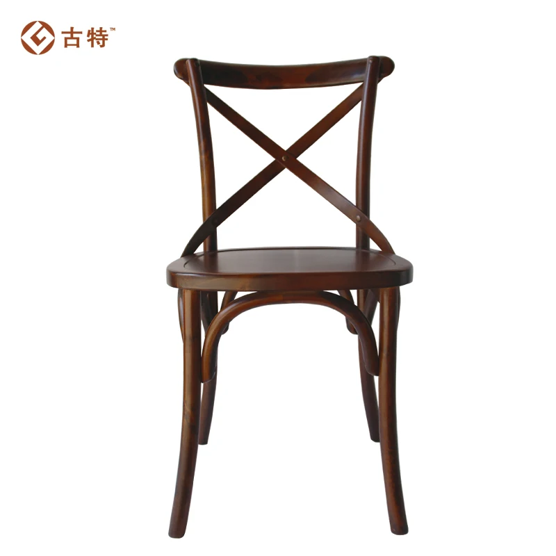 Антикварная мебель, обеденный стул во франко-американском стиле в стиле Кантри, Ретро, стул со спинкой из массива дерева, стул с вилочной спинкой В кафе-ресторане 4