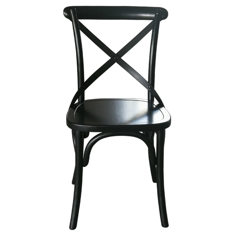 Антикварная мебель, обеденный стул во франко-американском стиле в стиле Кантри, Ретро, стул со спинкой из массива дерева, стул с вилочной спинкой В кафе-ресторане 5