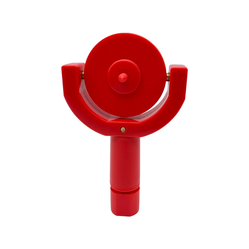 Красная мини-наклонная призма 25,4 мм, призма 109 для тахеометра, пластиковый корпус, рамка 4