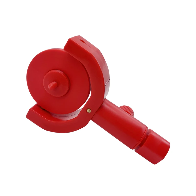 Красная мини-наклонная призма 25,4 мм, призма 109 для тахеометра, пластиковый корпус, рамка 5